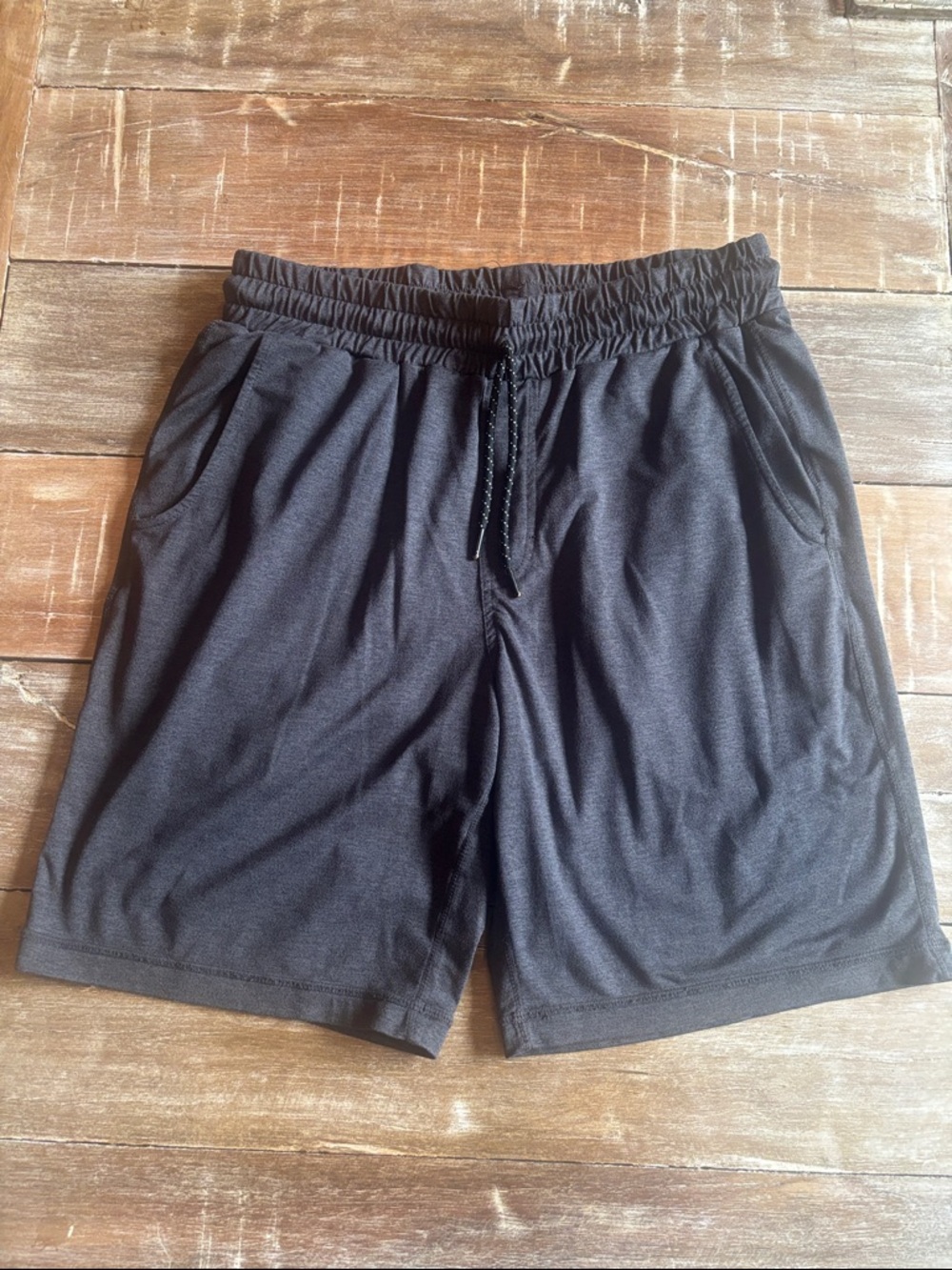 Men's BKE Dark Gray Athletic Drawstring Shorts